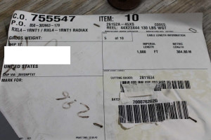 Andrew RXL4-1RNT1 1-1/2" Radiax Cable